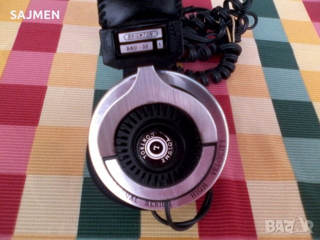 BRIGMTON BAU-30 HI FI колекционерски слушалки, снимка 4 - Слушалки и портативни колонки - 25723670