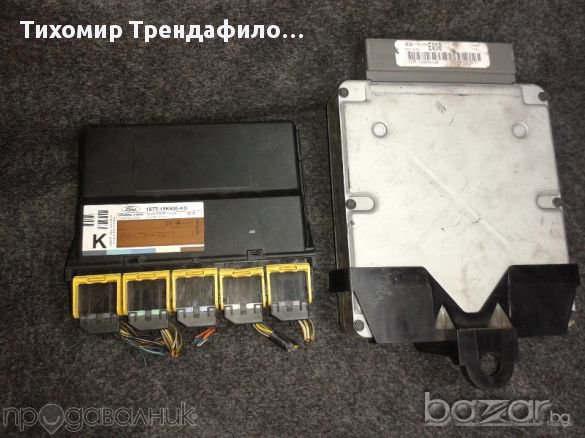 Engine ECU 1S7F-12A650-CAF EQS0,FORD Mondeo 2.0 TDCi 1s7t-15k600-kd, снимка 3 - Части - 11703886