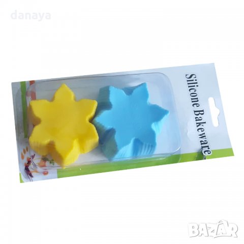 Силиконови форми за печене мини формички за мъфини различни модели, снимка 6 - Форми - 20630572