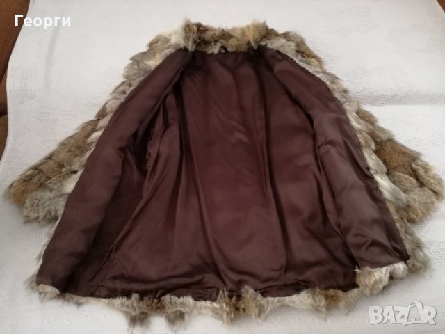 Дамско палто от естествен косъм вълк , снимка 7 - Палта, манта - 23717105