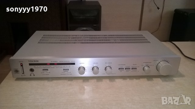 visonik 4003 stereo amplifier with led idicatоrs-внос швеицария, снимка 5 - Ресийвъри, усилватели, смесителни пултове - 22349899