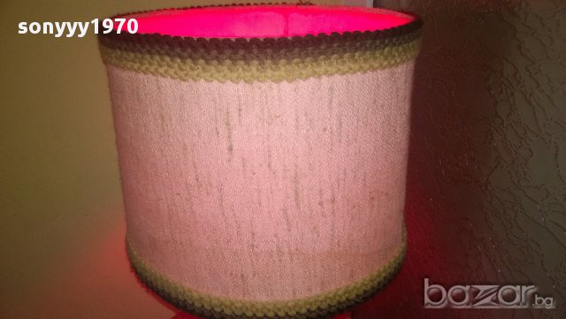 ретро-нощна лампа-внос швеицария 50/30см-от швеицария, снимка 14 - Антикварни и старинни предмети - 9002179