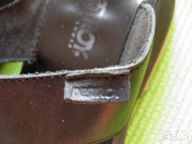 Destroy made in Spain оригинални мъжки чехли от естествена черна кожа EU 43, снимка 3 - Мъжки сандали - 25491272