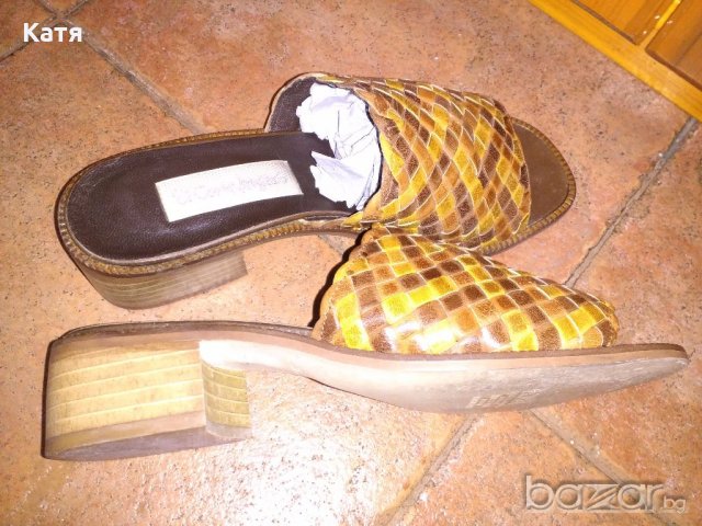 Elcorte Ingles, обувки, чехли, сандали, естествена кожа, 36, снимка 2 - Сандали - 11187617