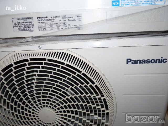 Японски климатик Panasonic CS-221CFR , снимка 5 - Климатици - 11044062