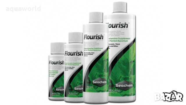 "Безплатна доставка" SeaChem Flourish 500ml тор за аквариумни растения 
