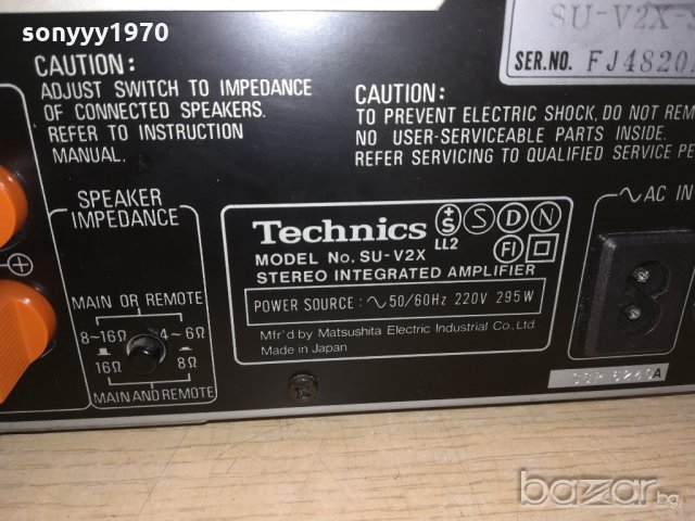 technics stereo amplifier-made in japan-внос швеицария, снимка 18 - Ресийвъри, усилватели, смесителни пултове - 20743815