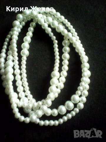 Перлено герданче ЧЕШКИ ПЕРЛИ 5047, снимка 6 - Антикварни и старинни предмети - 24151620