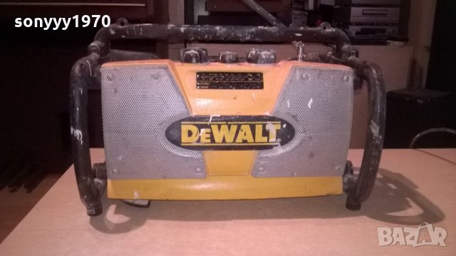 dewalt-made in germany-строително радио-внос англия