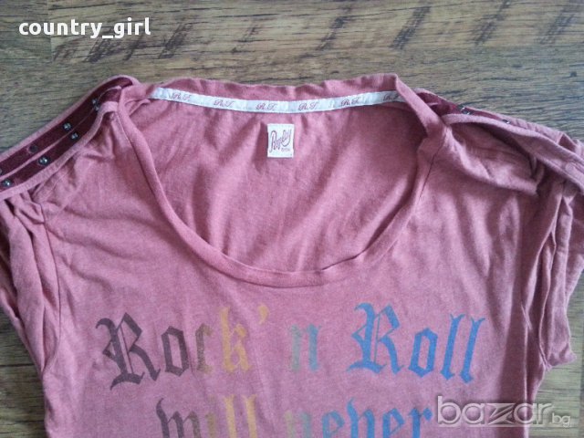 Replay - страхотна дамска тениска 100% оригинал , снимка 1 - Тениски - 15073089
