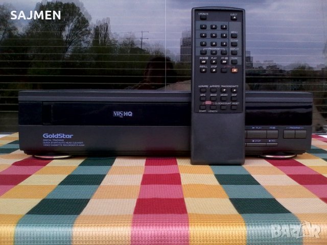 GOLDSTAR R-A20W ВИДЕО  VHS , снимка 2 - Декове - 25078309