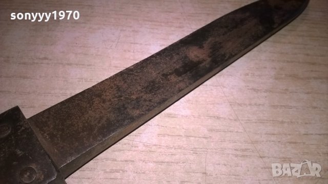 стар френски нож-колекционерски-внос франция-25см, снимка 17 - Колекции - 22333021