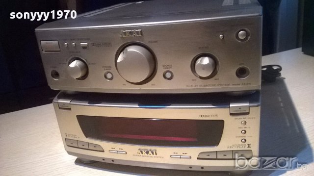 akai amplifier+deck2/revers/dolby-внос швеицария, снимка 3 - Ресийвъри, усилватели, смесителни пултове - 12752907