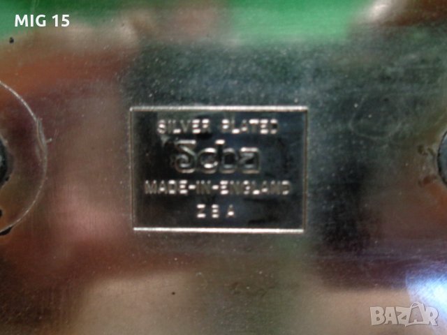 Посребрена метална фигура, снимка 4 - Колекции - 25443192