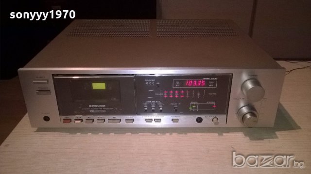 pioneer rx-30 cassette receiver-made in japan-внос франция, снимка 3 - Ресийвъри, усилватели, смесителни пултове - 19246218