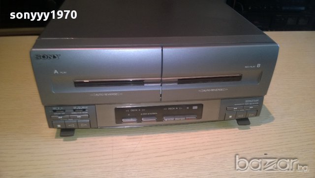 sony tc-ex90 stereo cassette deck-внос швеицария, снимка 4 - Плейъри, домашно кино, прожектори - 10774694
