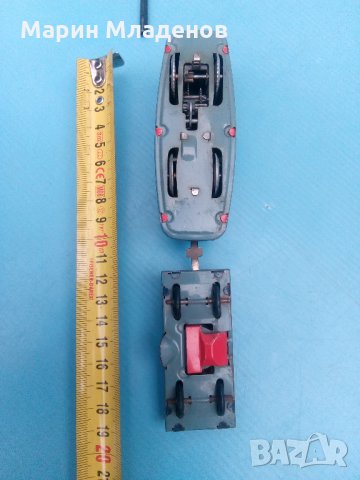 Тенекиена играчка-локомотив, снимка 5 - Колекции - 26058924