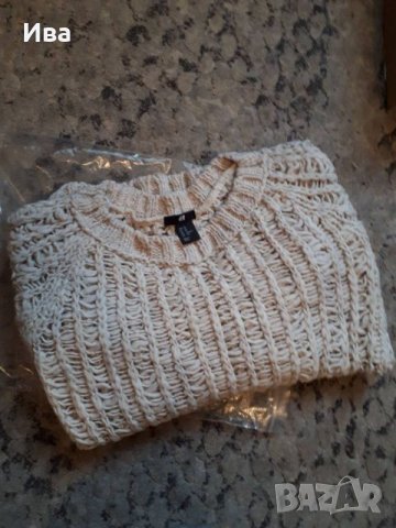 Пуловер H&M XS , снимка 3 - Блузи с дълъг ръкав и пуловери - 23345103