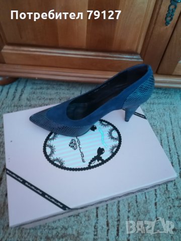 Дамски елегантни обувки Carrano, снимка 4 - Дамски обувки на ток - 25513542