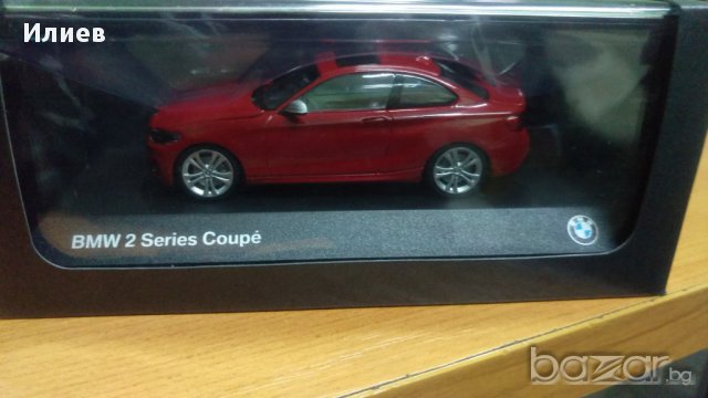 умален модел die-cast BMW 2er Coupé (F22),1:43,80422336870, снимка 2 - Други ценни предмети - 12306378