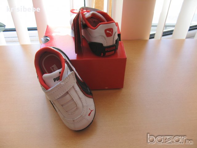 21 4.5К Puma Маратонки естествена кожа с еко елементи, снимка 3 - Детски маратонки - 14875190