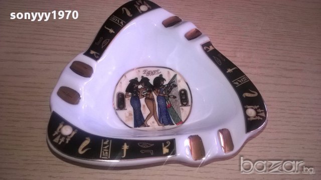 Egypt-13/13/13см-оригинален пепелник от египет, снимка 10 - Антикварни и старинни предмети - 15869546