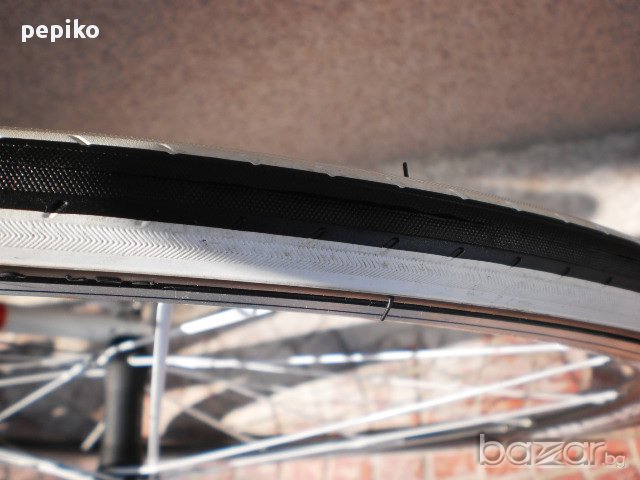 Продавам колела внос от Германия  шосеен велосипед Tretwerk 28 цола карбонова вилка Shimano 105 , снимка 12 - Части за велосипеди - 10101348
