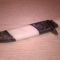 Красив и стилен нож с кания-21/4см-внос швеицария, снимка 8 - Антикварни и старинни предмети - 16095360