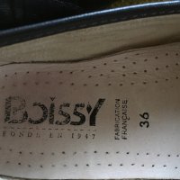  Boissy 36 естествена кожа френски дамски обувки анатомична стелка, снимка 9 - Дамски ежедневни обувки - 23737421