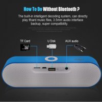 Mini Bluetooth Speaker Portable Wireless Speaker Sound System 3D колон , снимка 5 - Тонколони - 23354925