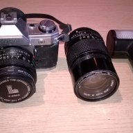 Canon+agfa-profi комплект-made in japan-внос швеицария, снимка 1 - Фотоапарати - 13662431