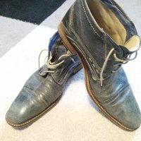 Мъжки кожени спортно-елегантни обувки №43, снимка 3 - Спортно елегантни обувки - 25336352