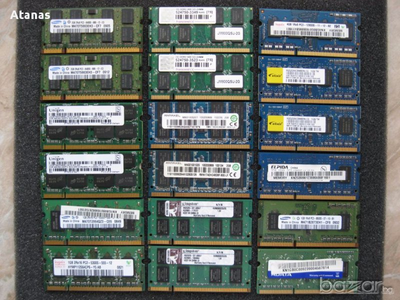 Продавам RAM памети за лаптоп, снимка 1