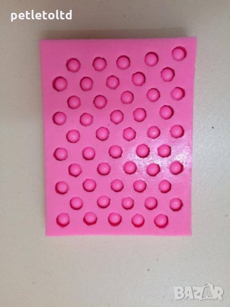 Силиконов калъп за производство на восъчни чашки (50 бр), снимка 1