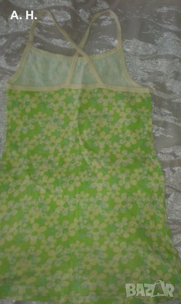 Детска зелена рокля, снимка 1