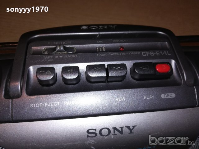 sony cfs-e14l radio/cassette-внос швеицария, снимка 18 - Ресийвъри, усилватели, смесителни пултове - 20770028