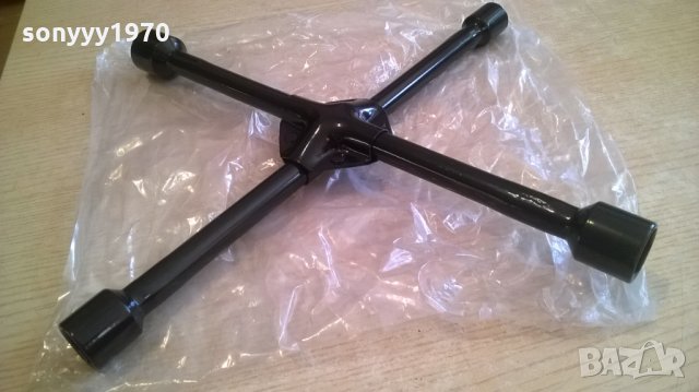 нова кръстачка за гуми-17/19/21/23мм-як здрав УСИЛЕН КЛЮЧ, снимка 5 - Аксесоари и консумативи - 23410210