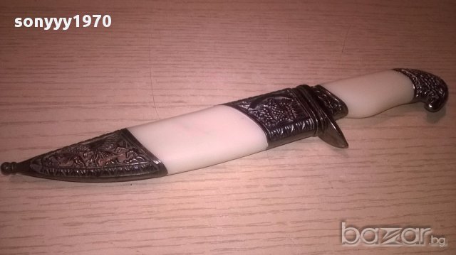 Красив и стилен нож с кания-21/4см-внос швеицария, снимка 8 - Антикварни и старинни предмети - 16095360