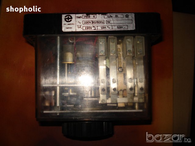  реле за време, РВМ,стълбищен автомат, снимка 4 - Резервни части за машини - 13472507