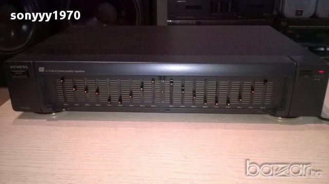 Siemens rq300g4-equalizer hf series made in germany-внос швеицария, снимка 2 - Ресийвъри, усилватели, смесителни пултове - 13867701