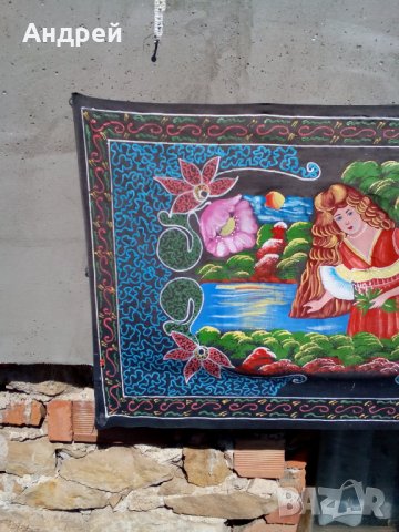 Старинен ковьор,покривка за стена #72, снимка 4 - Антикварни и старинни предмети - 24813563