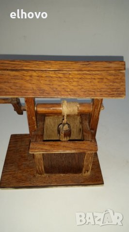 Дървена фигурка-кладенче, снимка 2 - Други - 25860219