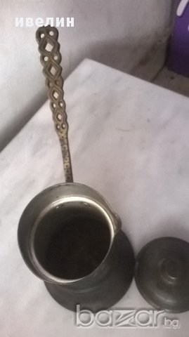 старо джезве, снимка 4 - Антикварни и старинни предмети - 17935382