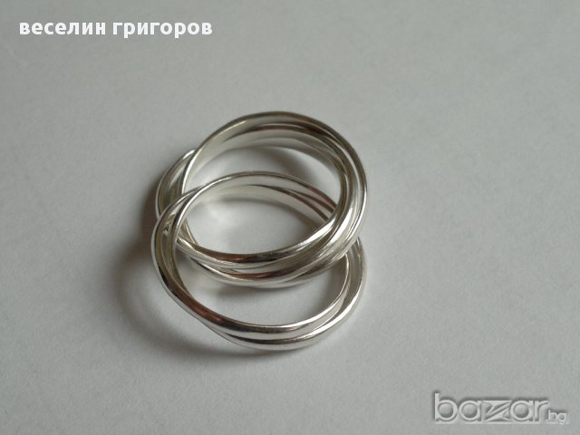 сребърен пръстен, снимка 3 - Пръстени - 10953537