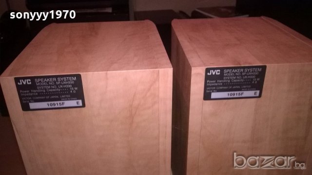 jvc sp-uxh330-2бр тонколони-23х19х15см-внос швеицария, снимка 15 - Тонколони - 19783416