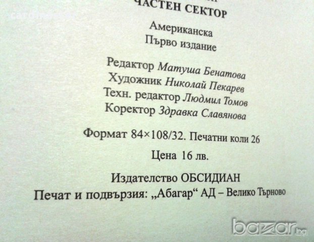 Брайън Хейг – „Частен сектор” , снимка 2 - Художествена литература - 10378350