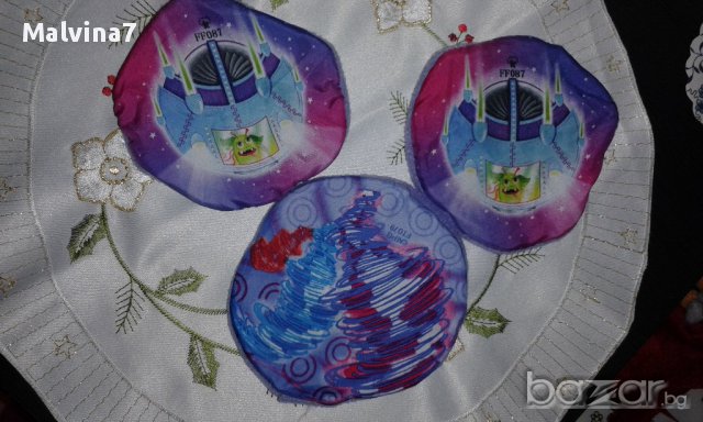 Летящи дискове от шоколадови яйца Киндер, снимка 2 - Други - 16622306