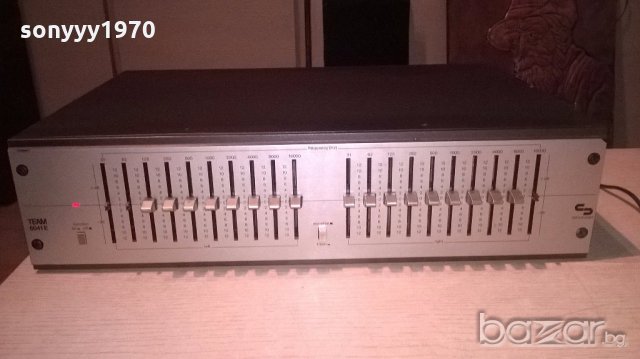 schneider team 6041m equalizer-west germany-внос швеицария, снимка 3 - Ресийвъри, усилватели, смесителни пултове - 18643327