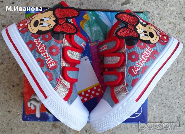 Кецове Мини Маус №21, снимка 4 - Детски гуменки - 15679079