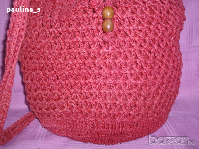 Чанта от зебло "Н&М"® / оранжева чанта, снимка 2 - Чанти - 12406441
